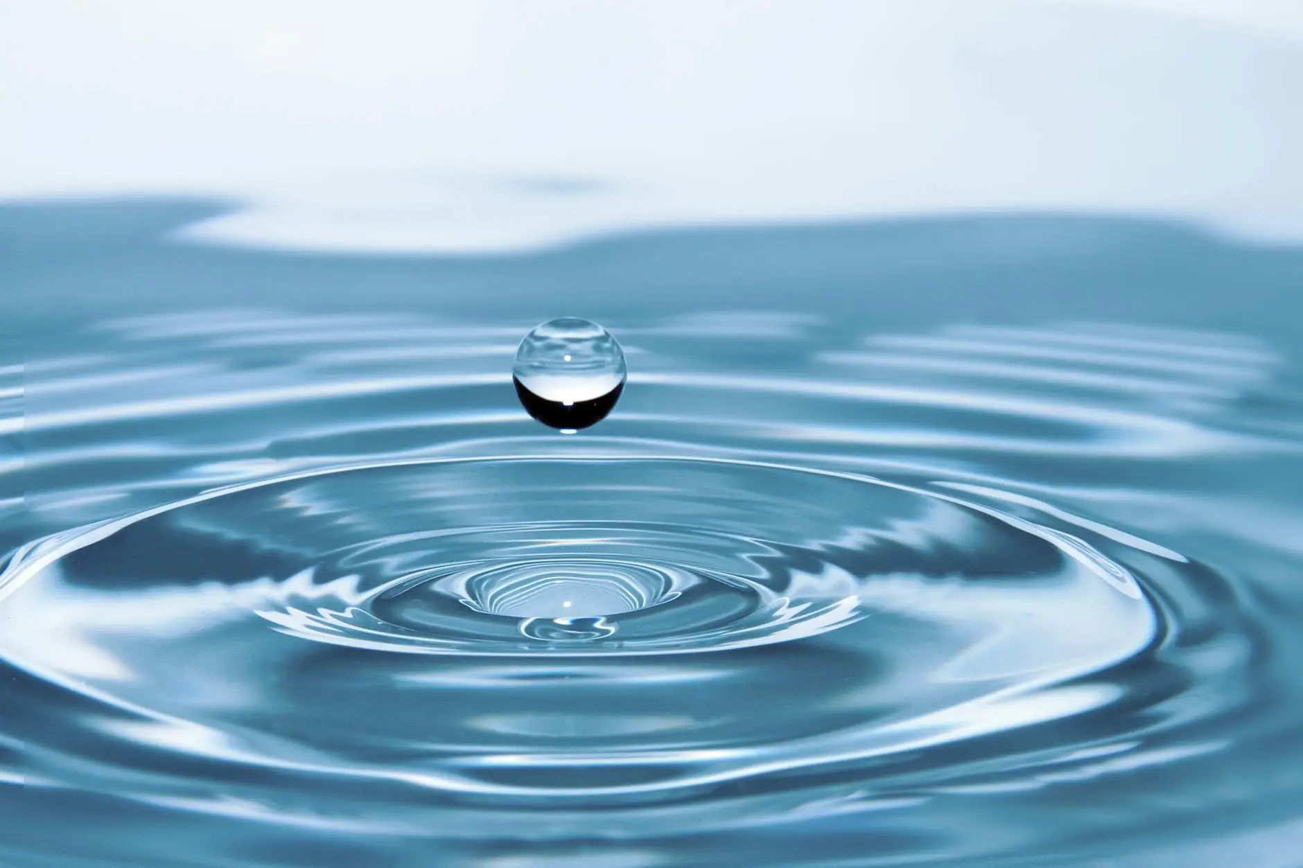 Water droplets — a symbol of clarity and calm